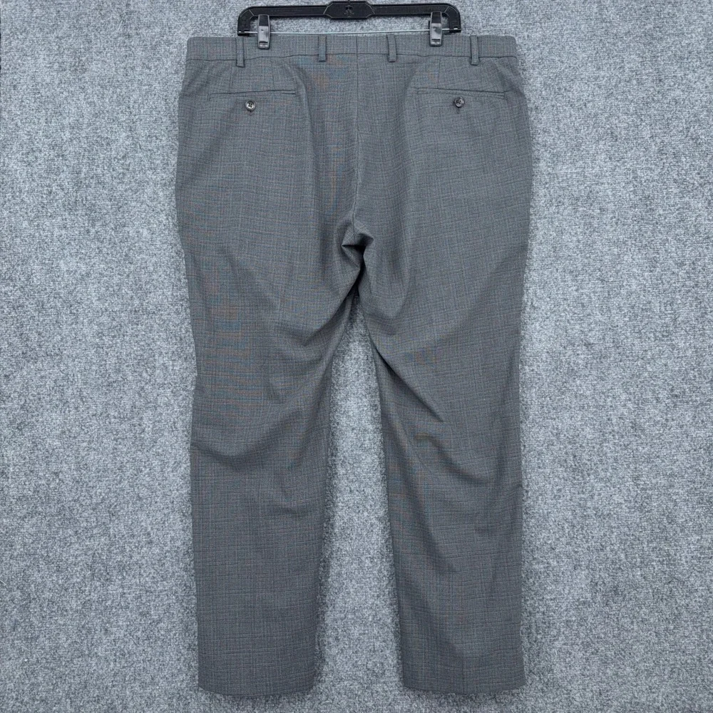 Lauren Ralph Lauren Dress Pants Mens 40x29 Poly Viscose‎ Gray Plaid
